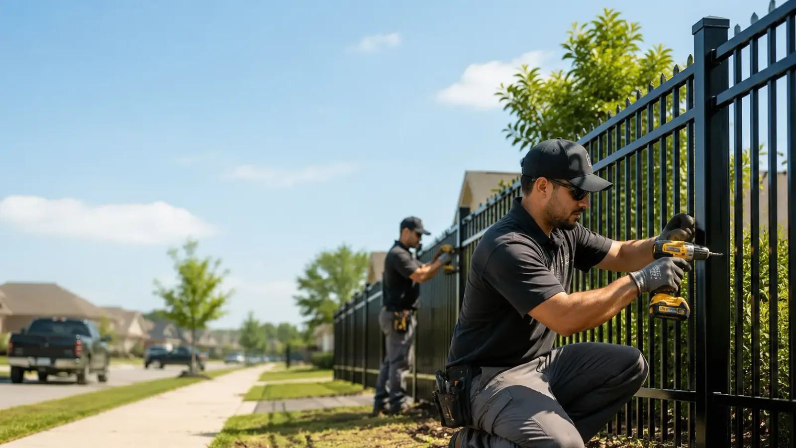 Metal Fence Installation in Hampton, TN